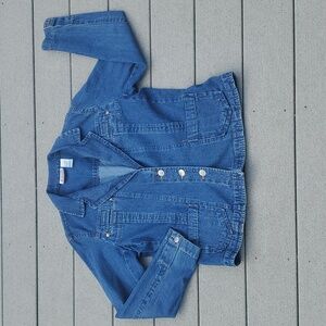 Bill Blass Jeanswear Vintage Denim Blazer